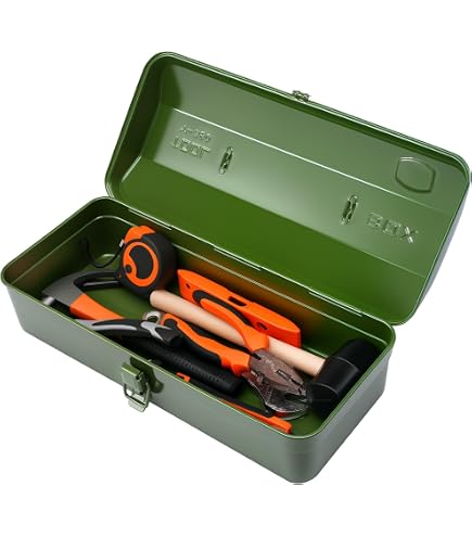 HAZET 190L-2 Tool Box with Parts Case, Blue, 18.5 x 8.7 x 10.2